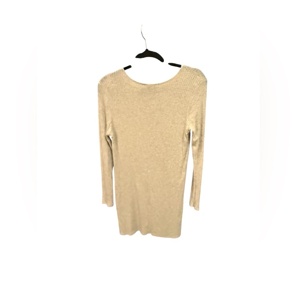Forever 21 Cream Long Sleeve Dress - Picture 3 of 3